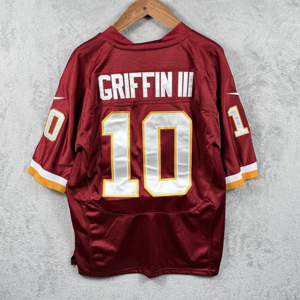 Nike Washington Redskins Robert Griffin III 10 Jersey Mens Sz 44 XL NFL Red